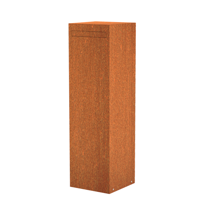 Brievenbus NOX cortenstaal