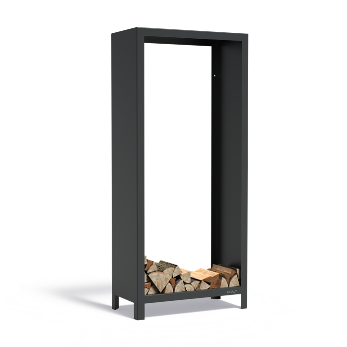 Stalen houtopslag LOGG 800x400x1800