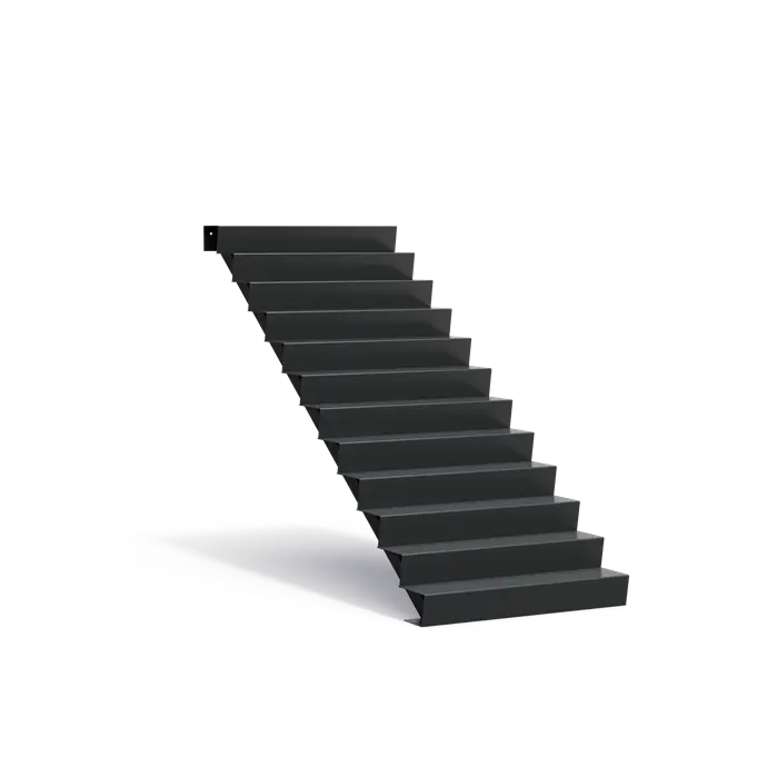 Trap aluminium 12 treden