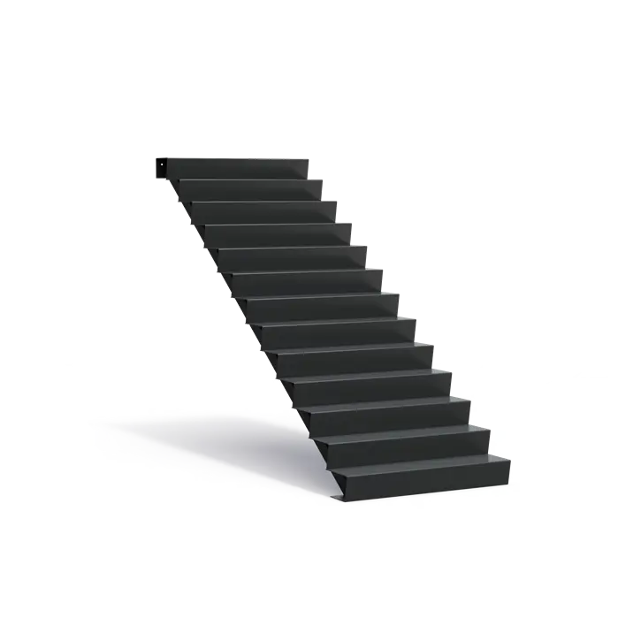 Trap aluminium 13 treden