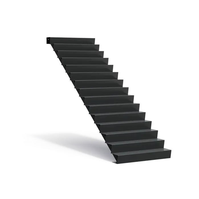 Trap aluminium 15 treden