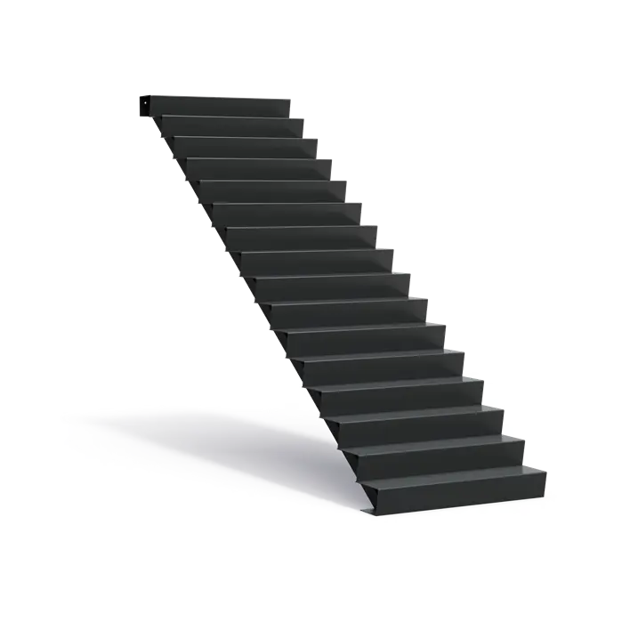 Trap aluminium 16 treden