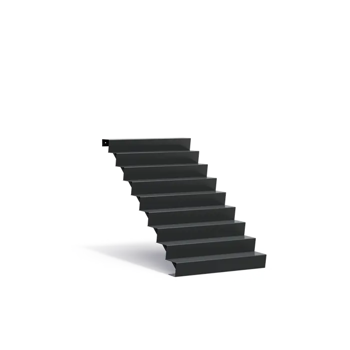 Trap aluminium 9 treden