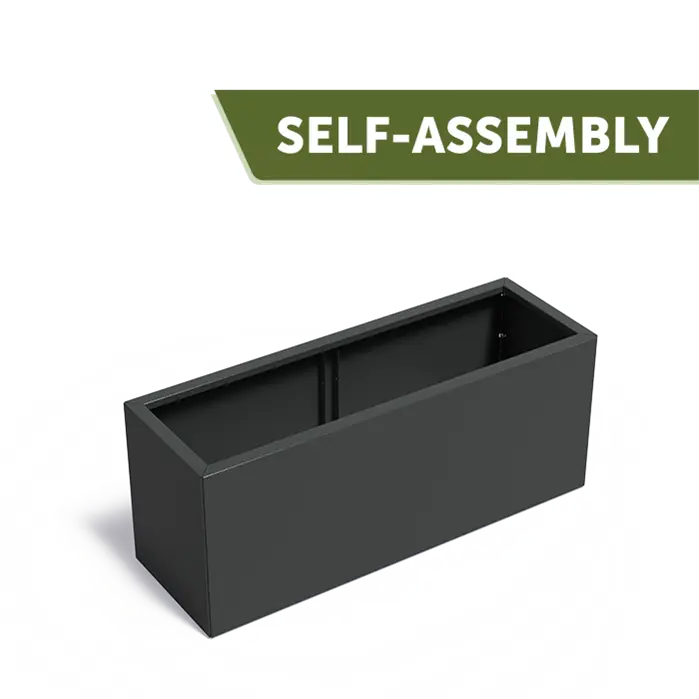 Plantenbak CARREZ CONNECT staal langwerpig