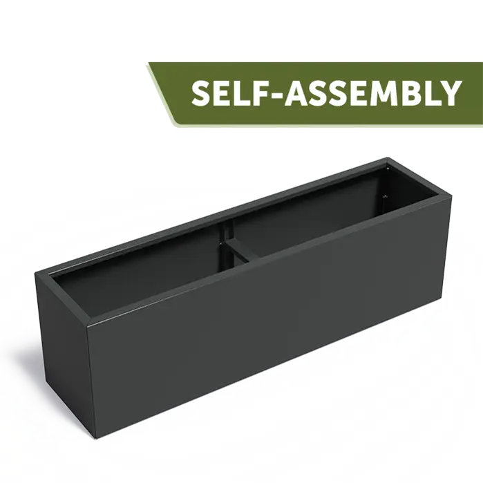 Plantenbak CARREZ CONNECT staal langwerpig VGWC22