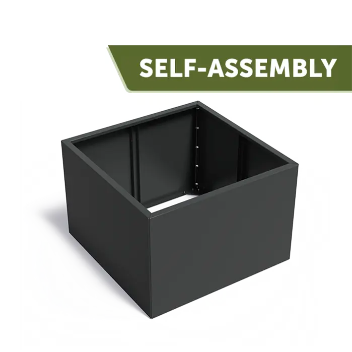 Plantenbak CARREZ CONNECT staal vierkant VGWC4.1