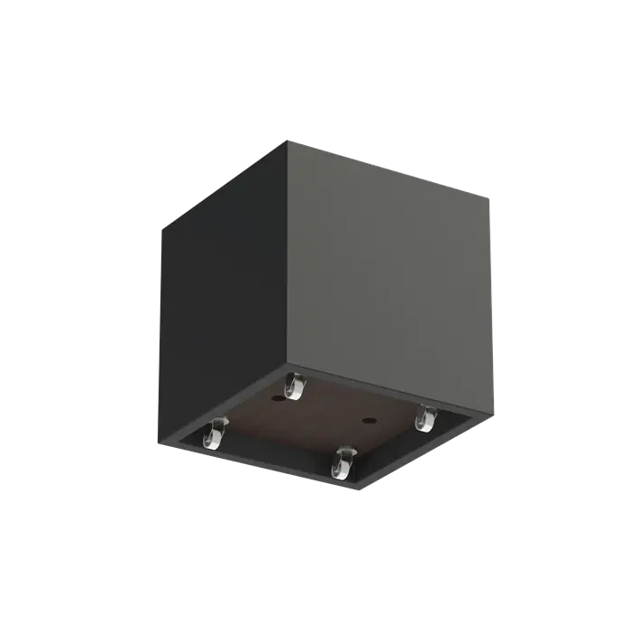 Plantenbak CARREZ polyester met wielen PBWL6.1