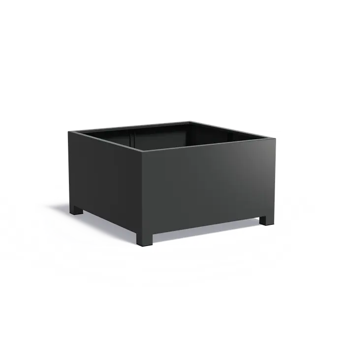 plantenbak CARREZ aluminium met poten AFP3.1