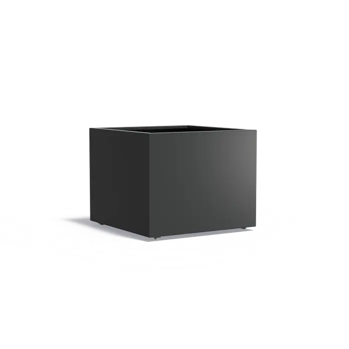 plantenbak CARREZ aluminium met wielen AFWL5.1