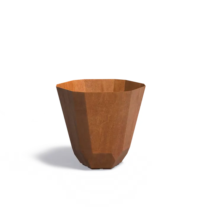 Plantenbak FACET cortenstaal CFT3