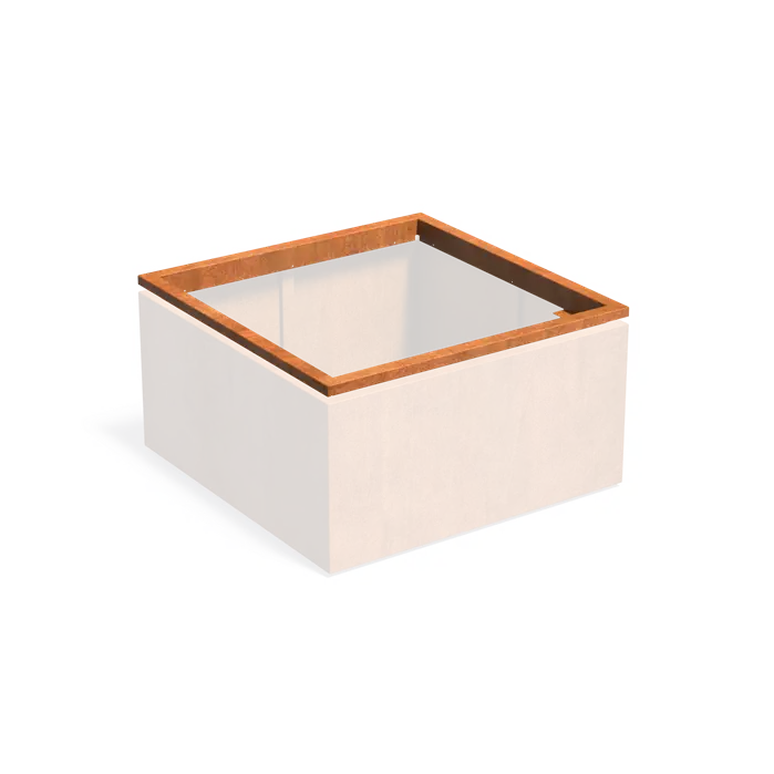 In-lite verlichting CARREZ cortenstaal IEB.CA4