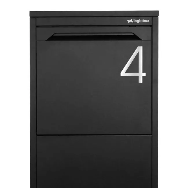 Huisnummer RVS Light 120mm