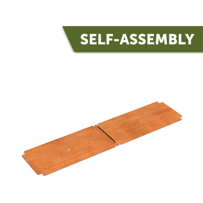 Bodem CARREZ CONNECT cortenstaal langwerpig CAWCB22 & 23