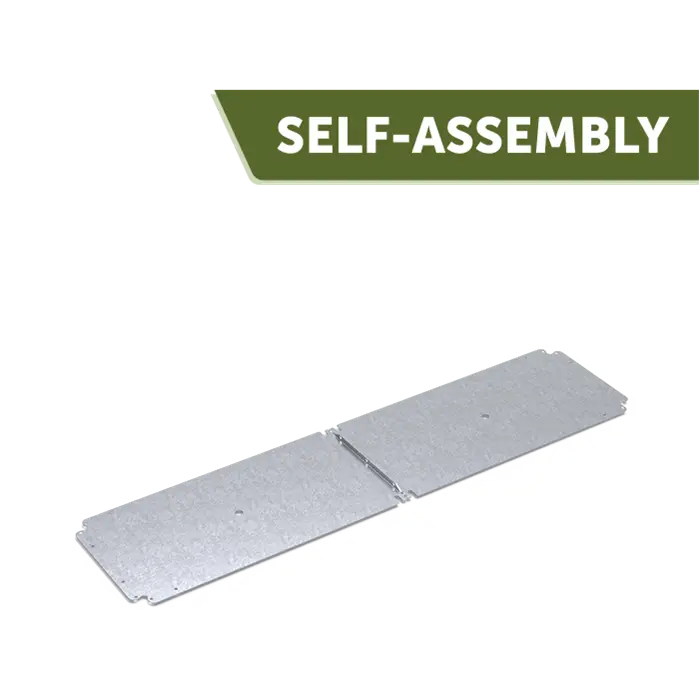 Bodem CARREZ CONNECT staal langwerpig VGWCB22 & VGWCB23