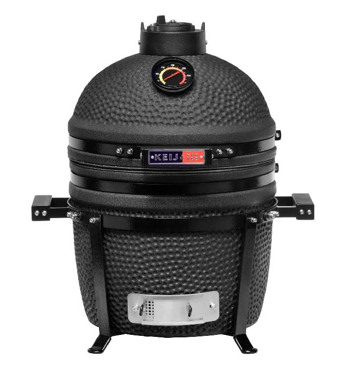 KEIJ Kamado Compact Legend mat zwart 15 inch